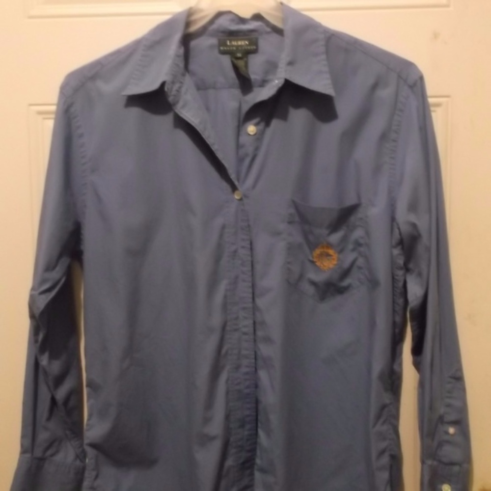 "Ralph Lauren" Crown Crest Oxford * NWOT